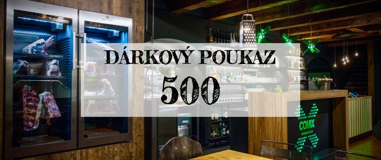 Dárkový poukaz 500 Kč
